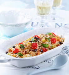 Ensalada de manzana navideña