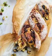 Pão de legumes assados