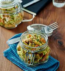 Curry-Möhren-Nudelsalat