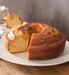 Bizcocho con glaseado de mantequilla (Kentucky butter cake)
