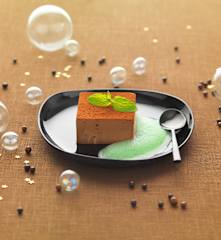 Pavés chocolat écume de menthe