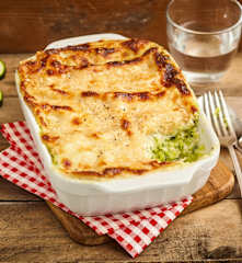 Lasagne chèvre-courgette