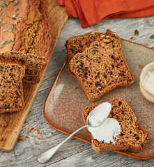 Pumpkin banana bread