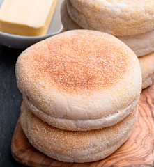 Sourdough Starter Discard English Muffins