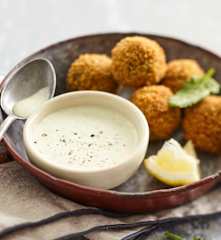 Sauce citronnée à la menthe