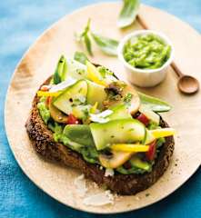Tartine végétarienne