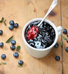 Confettura di mirtilli