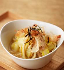 猪五花芝麻味噌乌冬面