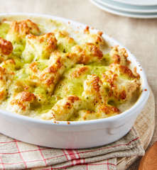 Coliflores gratinadas