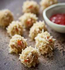 Pearl Rice Meatballs