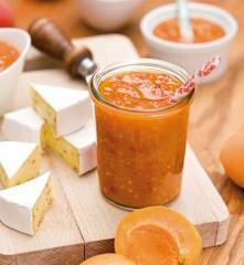 Orientalny chutney z moreli