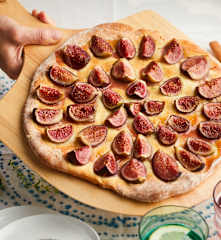 Pizza aux figues
