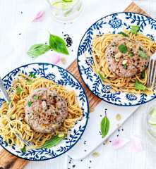 Steaks hachés façon thaïe