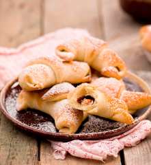 Rogaliki z marmoladą