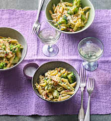 Penne mit Brokkoli und Ricotta