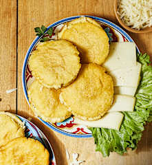 Arepas al formaggio