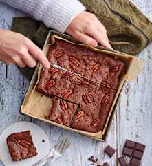 Brownies aux noix de pécan