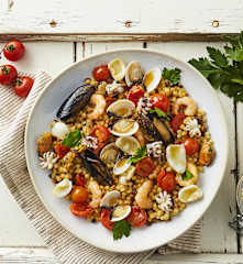 Fregola ai frutti di mare