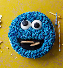 Tarta monstruo de las galletas