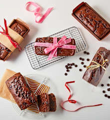 Mini pains aux courgettes et au chocolat