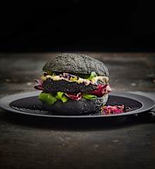 Black burger