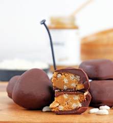 Crispy Rice Chocolate Hearts