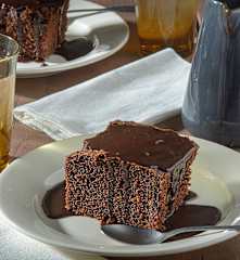 Κέικ βραστό σοκολάτας