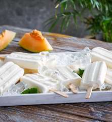 水蜜桃蜜瓜冰棍