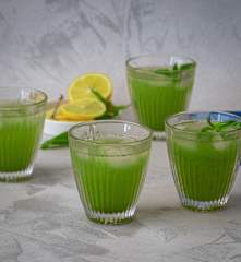 Minty vodka lemonade (Diabetes)