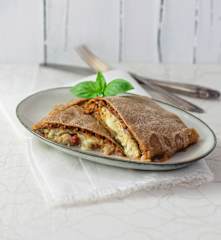 Mediterrane Fischstrudel