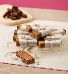 Barritas de banana y avena