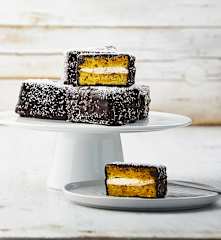 Lamingtons australiani zucca e cannella