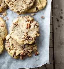 Cookies au chocolat au lait et aux noix de pécan