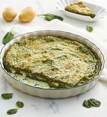 Gattò di patate e spinaci