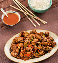 Pollo alla Cantonese con verdure