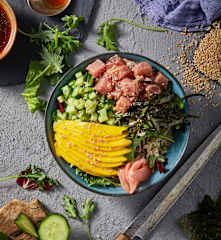 Tuna Avocado Bowl