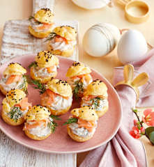 Tartine al salmone