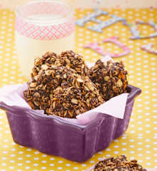 Galletas de avena y chocolate