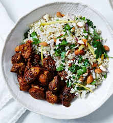 Moroccan chicken and cauliflower cous cous