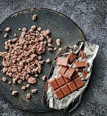 Chocolate con leche rallado grueso (150-200 g)