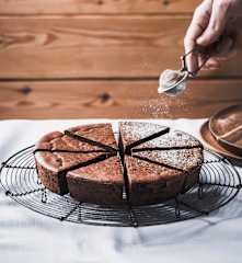 Gâteau léger chocolat et patate douce