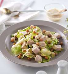 香蒜雞胸鷹嘴豆凱薩沙拉