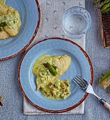 Scaloppine agli asparagi