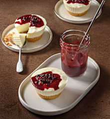 Τσίζκεϊκ με αναρή και γιαούρτι