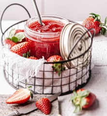 Confiture à la fraise