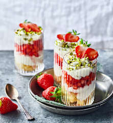 Trifle aux fraises