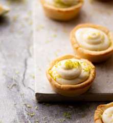 Tarteletes de queijo-creme