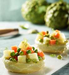 Zeytinyağlı Sebzeli Enginar