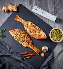 Snapper with Spiced Oil