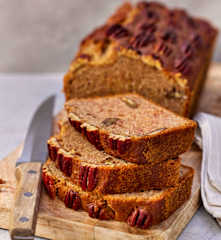 Banana Bread mit Pecannüssen